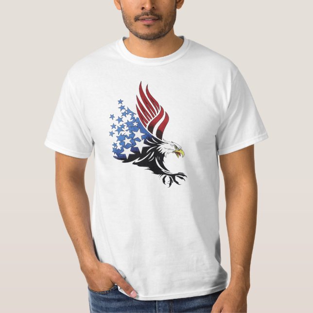 T-shirts Americano Eagle (Frente)