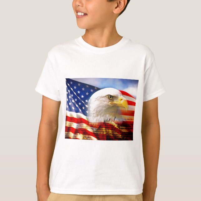 T-SHIRTS AMERICANO EAGLE (Frente)