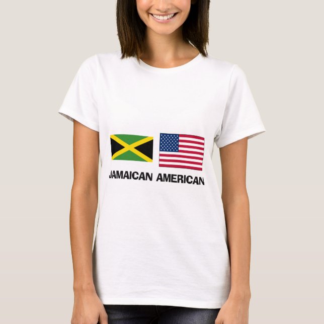 T-shirts Americano jamaicano (Frente)