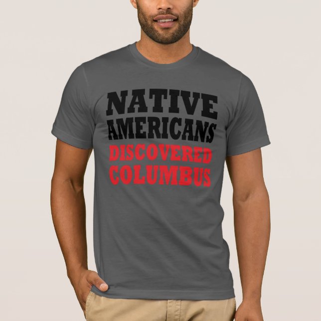 T-shirts Americano nativo (Frente)