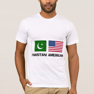 T-shirts Americano paquistanês