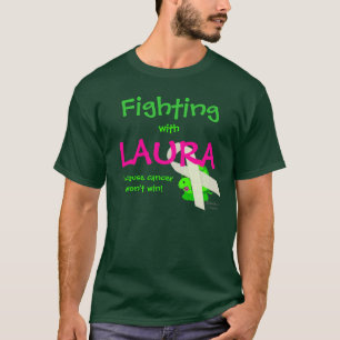T-shirts Amigos da luta de Laura com o Tshirt da