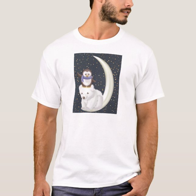 T-shirts Amigos da Noite Estrelada (Frente)