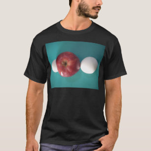 T-shirts Amigos do Café da Manhã: Dois Ovos $uma Apple Aind