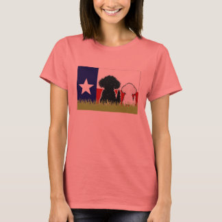 T-shirts Amigos do doodle de TDD b/w
