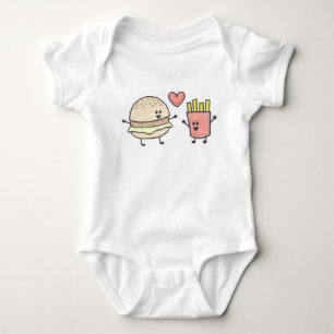 T-shirts Amigos do fast food
