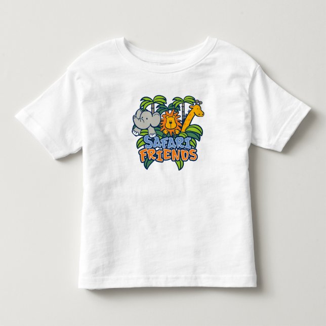T-shirts amigos do safari (Frente)