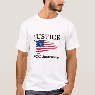 T-shirts Amnistia de justiça não