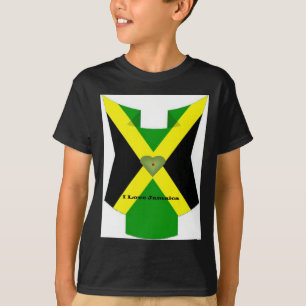 T-shirts Amo a Jamaica Ter um belo dia e uma noite melhor