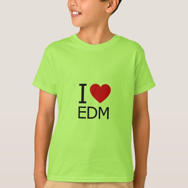 T-shirts Amo EDM (Frente)