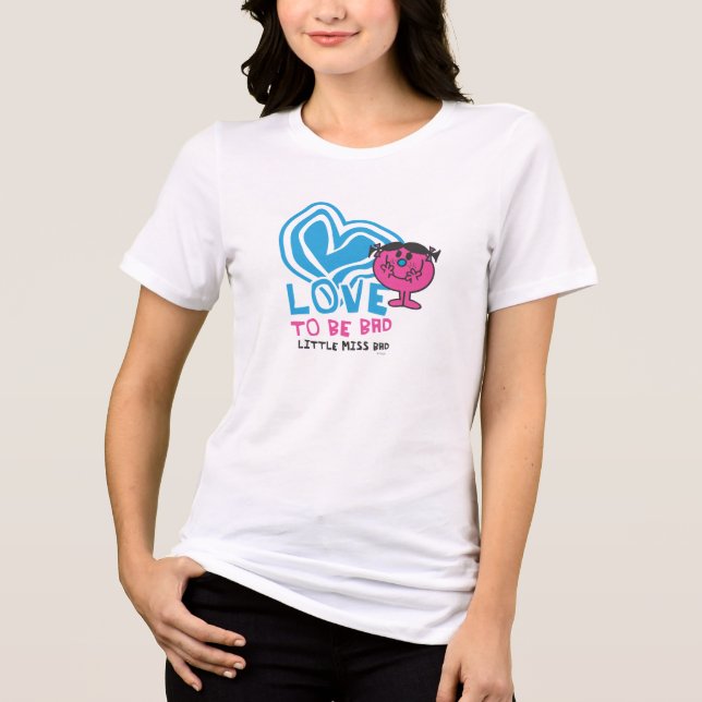 T-shirts Amor A Ser Mau | Coração deformado (Frente)