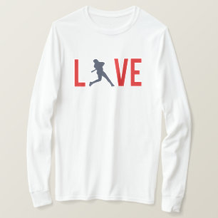 T-shirts Amor ao Beisebol