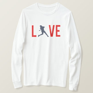 T-shirts Amor ao Beisebol