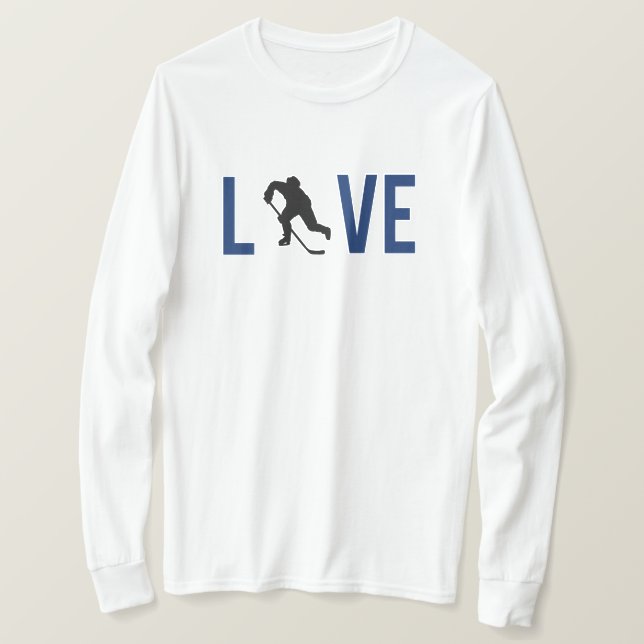 T-shirts Amor ao Hóquei (Frente do Design)