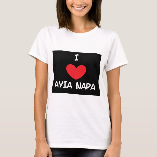 T-shirts Amor Ayia Napa (Frente)