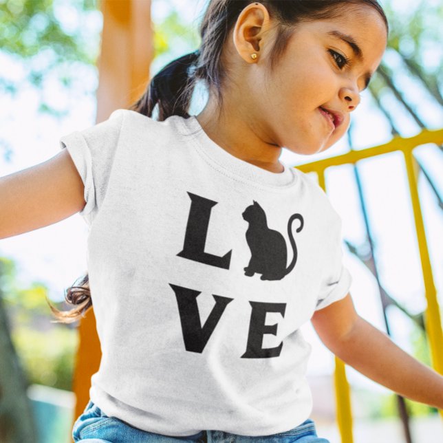 T-shirts Amor Cat (Criador carregado)