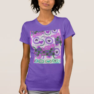 T-shirts Amor coração sentimental adorável