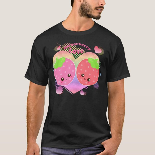 T-shirts Amor da morango (Frente)