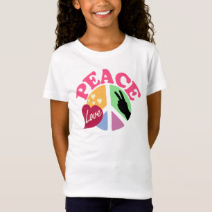 T-shirts Amor da paz