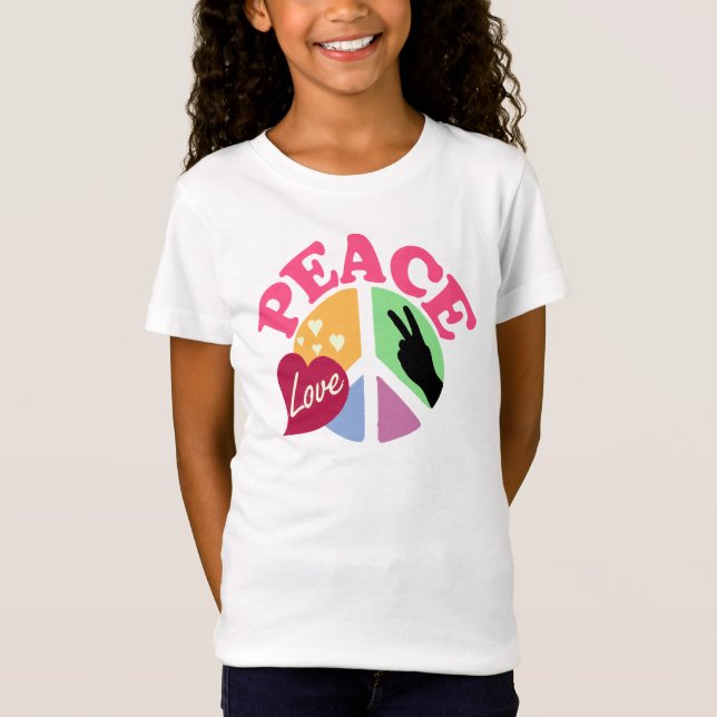 T-shirts Amor da paz (Frente)