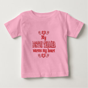 T-shirts Amor de BOSTON TERRIER
