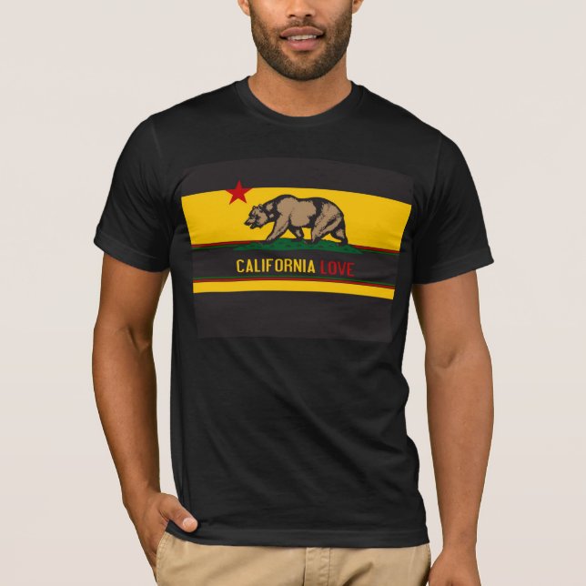 T-shirts Amor de Califórnia (Frente)