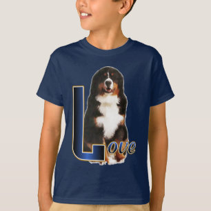 T-shirts Amor de Cão da Montanha Bernês