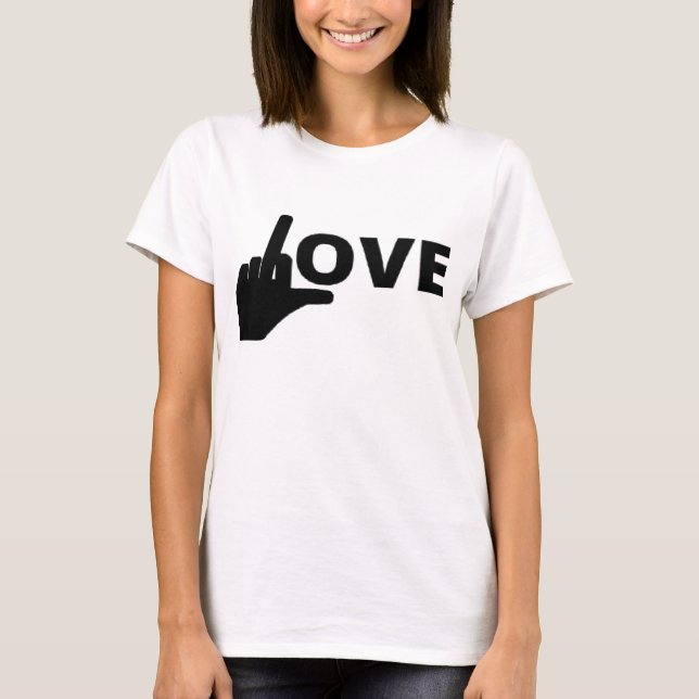 T-shirts amor de f (Frente)