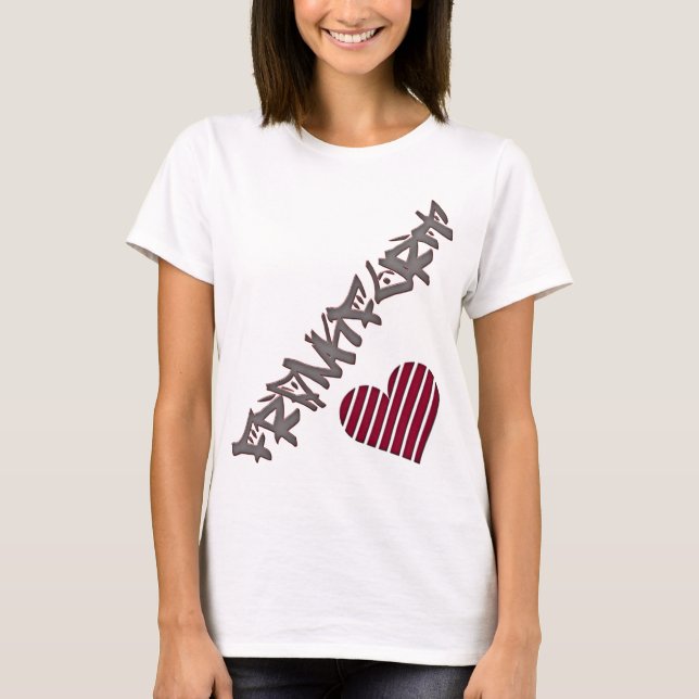 T-shirts Amor de Francoforte (Frente)