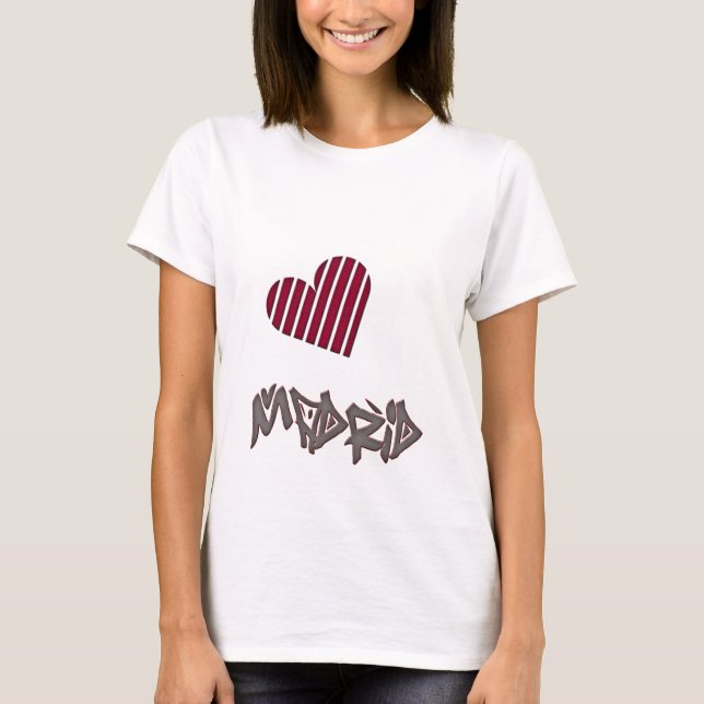 T-shirts Amor de Madrid (Frente)