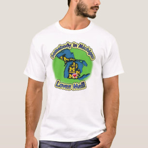 T-shirts Amor de Michigan