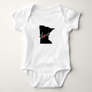 T-shirts Amor de Minnesota! Presentes para amantes do