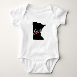 T-shirts Amor de Minnesota! Presentes para amantes do