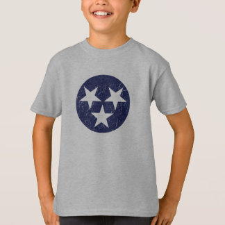 T-shirts Amor de Nashville do Grunge da bandeira do estado