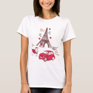 T-shirts Amor de Paris