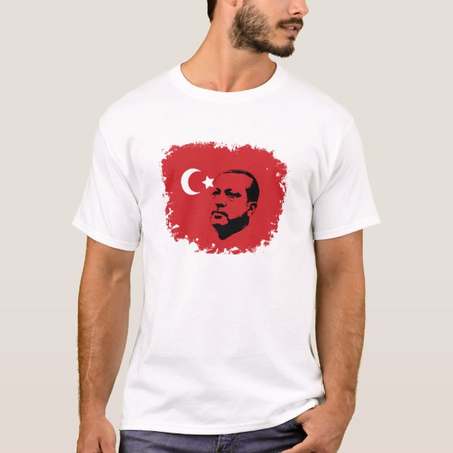 T-shirts amor de Tayyip Erdogan (Frente)