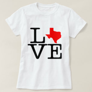 T-shirts Amor de Texas