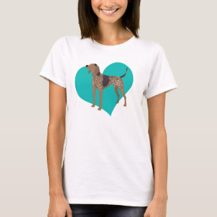 T-shirts Amor do Coonhound da AE