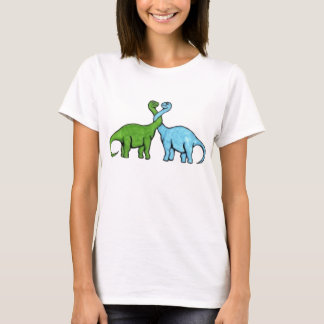 T-shirts Amor do dinossauro