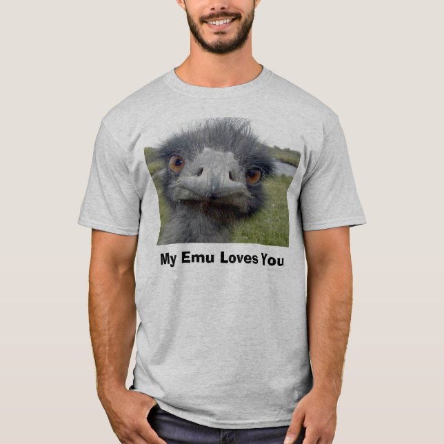 T-shirts Amor do Emu (Frente)