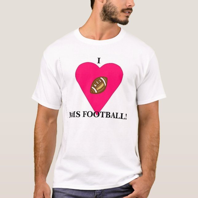 T-shirts Amor do futebol (Frente)