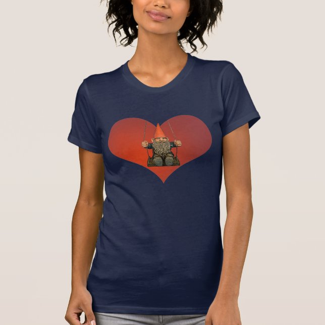 T-shirts Amor do gnomo (Frente)