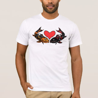 T-shirts amor do koi