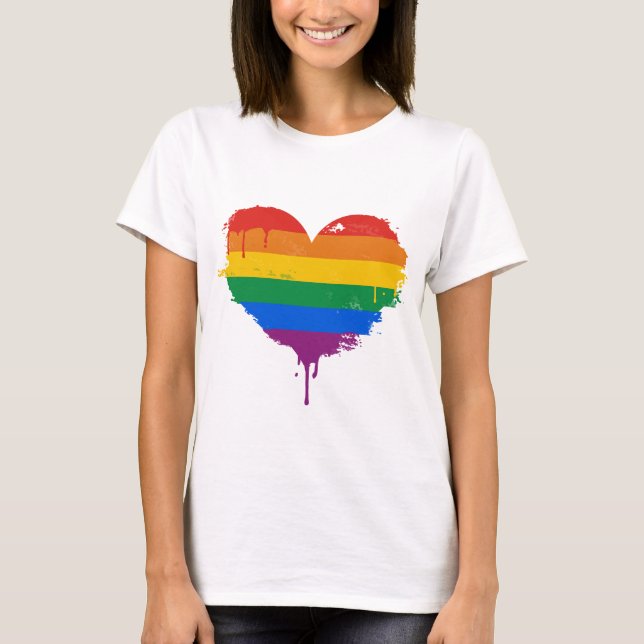 T-SHIRTS AMOR DO ORGULHO (Frente)