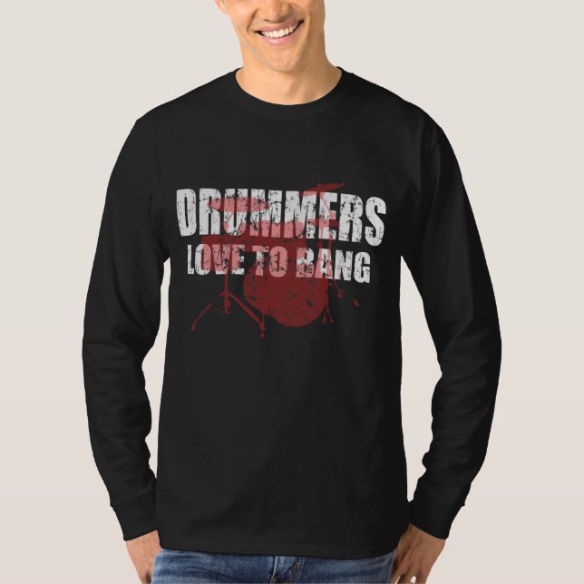 T-shirts Amor dos bateristas ao golpe (Frente)
