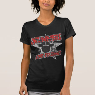 T-shirts Amor dos bateristas ao golpe