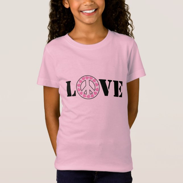 T-shirts Amor e Paz (Frente)