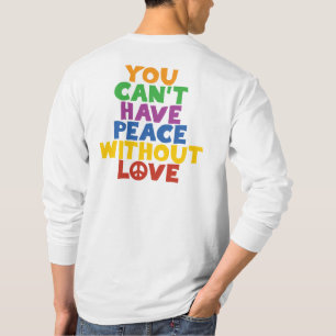 T-shirts Amor e Paz
