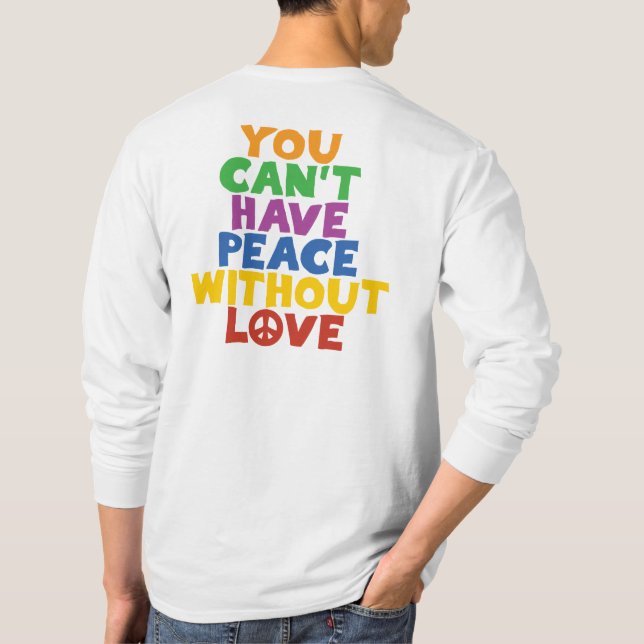 T-shirts Amor e Paz (Verso)