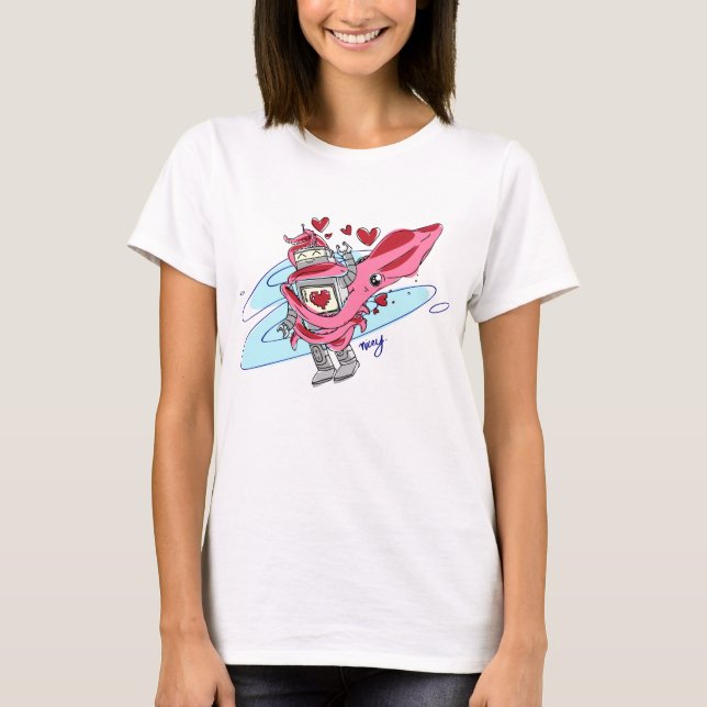 T-shirts Amor incomum (Frente)